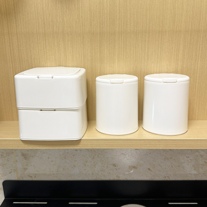 镜柜卸妆棉收纳盒按压带盖防尘棉花棒卸妆棉牙签牙线化妆棉储物盒,淘宝优惠券,粉丝福利购,淘宝优惠卷