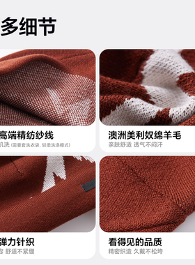 MISSIONUV女士羊毛保暖毛线帽