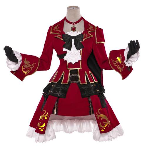 漫妖社 现货 FF14最终幻想cos服赤魔 80校服理想化的疾刺套装 - 图3