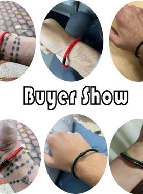 Grade A Keel Rope Bracelet Men Femme Lucky Red Thread Bracle