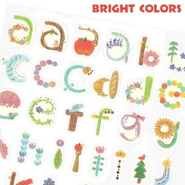 6 Sheet Decal Sticker Scrap Anti-fading Stickers Letter - 图3