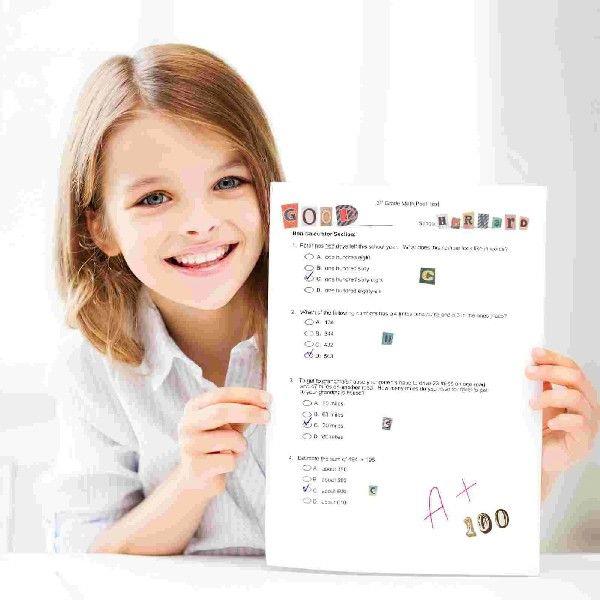 6 Sheet Decal Sticker Scrap Anti-fading Stickers Letter - 图1