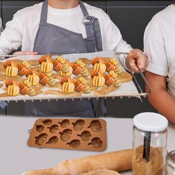 Silicone Halloween Cake Baking Molds, Bat Pancake Molds, - 图3