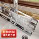 304 thickened wall-mounted without punching and detachable bathroom rack