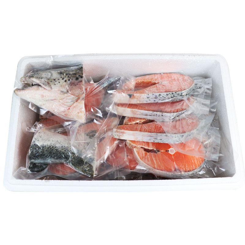 智利整条10斤大西洋鲑鱼中段三文鱼 齐鲲三文鱼