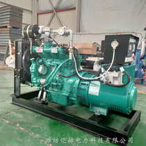 30 30 50 100kw Gas generating set muted style opening type 30-500 kilowatts gas generator set