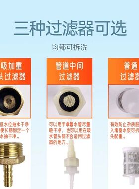 家用微型抽水泵直流迷你抽水机便携式吸水器电动自吸排水泵工程塑