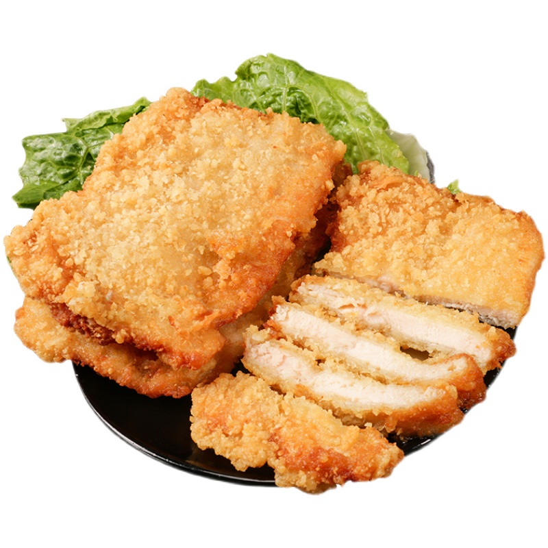 吮指鸡排 半成品食材1KG油炸裹粉鸡胸肉冷冻小吃鸡扒10片大鸡排 - 图3