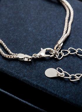 Simple Double layered Love Thin Bracelet Bracelet Bracelet