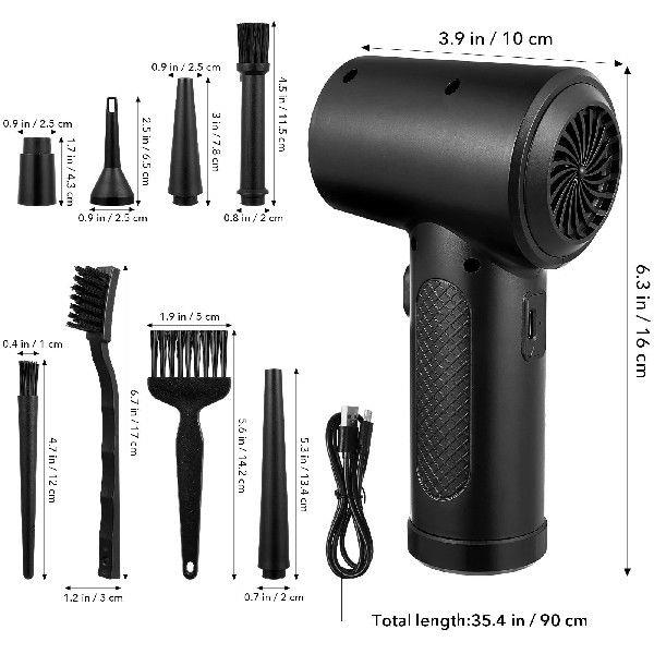 Computer Dust Blower Air Duster Compressed Cordless for - 图1