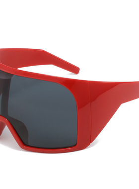 未来主义大框一体护目墨镜