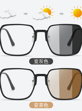 2024新款老花镜大框男女士款防蓝光高清超轻时尚高档正品老花眼镜