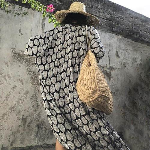 Bikini Swimwear wear Cover Up shirt dress Women Beach Swim - 图1