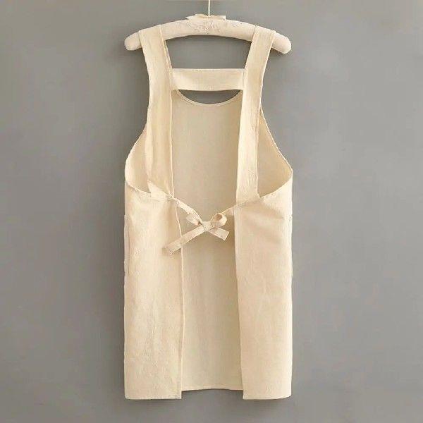 Breathable Kitchen Aprons Home Cooking Anti fouling Cooking - 图3