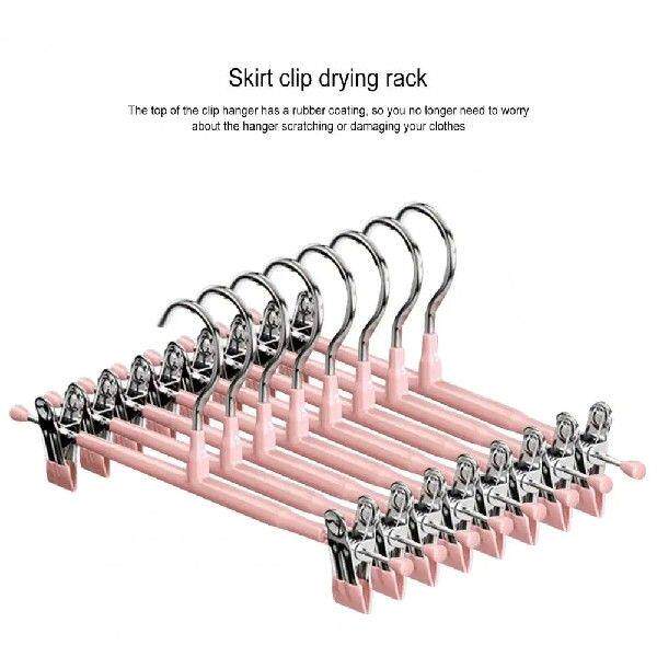 Clip Pants Hanger Space Saving Trouser Hangers 8-pack - 图3