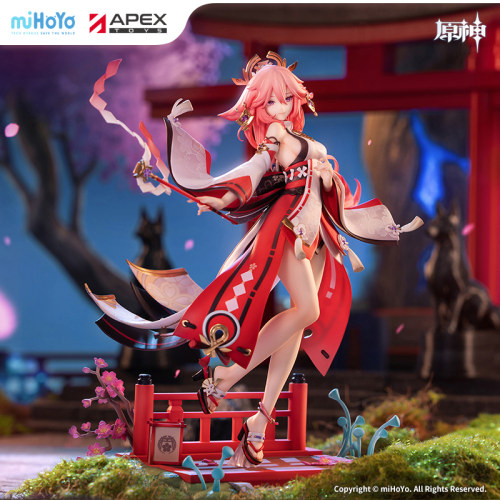 【APEX/原神】八重神子·浮世笑百姿Ver.1/7手办 周边Genshin现货 - 图1