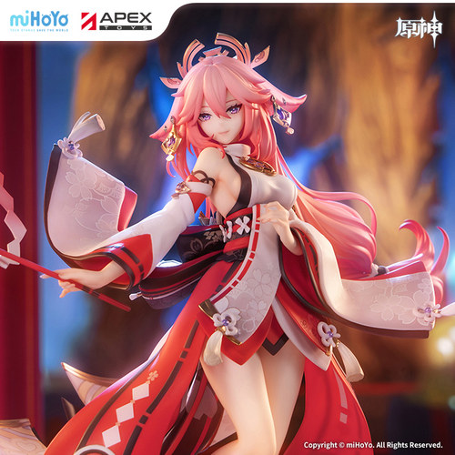 【APEX/原神】八重神子·浮世笑百姿Ver.1/7手办 周边Genshin现货 - 图2