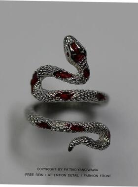 mens joint ring snake punk Male domineering finger rings