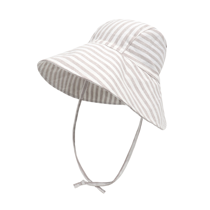 Big Brim Baby Sun Hat Summer Spring Kids Bucket Hat for Girl - 图2