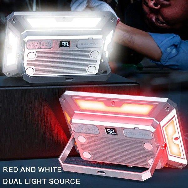 116 LEDs LED Floodlight Stepless Brightness Magnetic - 图0