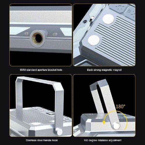 116 LEDs LED Floodlight Stepless Brightness Magnetic - 图2