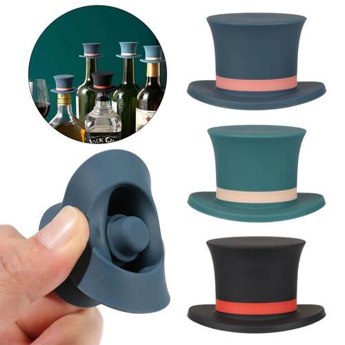 Silicone Champagne Wine Beer Bottle Cork Stopper Plug Wine B - 图0