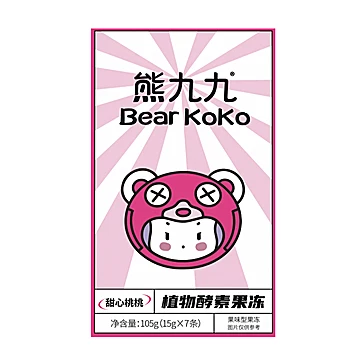 bearkoko果蔬酵素果冻15gX7条