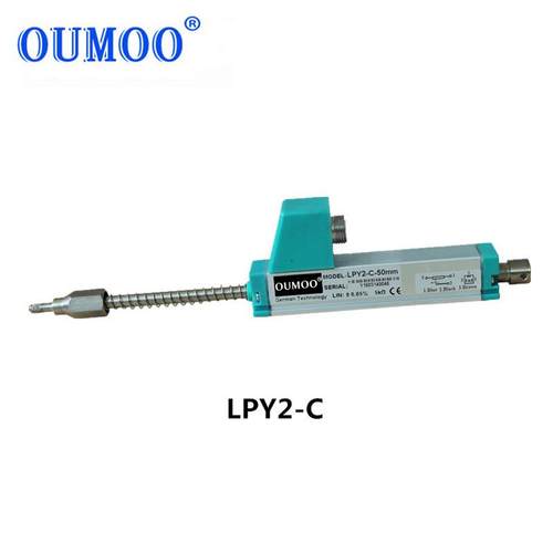 LPY1-150mm微型拉杆注塑机顶针位移传感器电子尺 - 图2