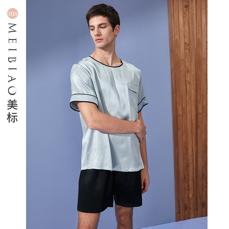 美标新款春夏男士短袖19姆米家居服 美标服饰宝航专卖睡衣/家居服套装