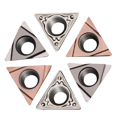 数控镗孔刀片TPGH080204 TCMT110204精镗刀片钢件内孔镗刀刀头粒 - 图3