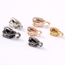 Zipper Head Clothing Accessories 3#5#8#号锌合金拉锁头银色拉链拉头定制金属头现货