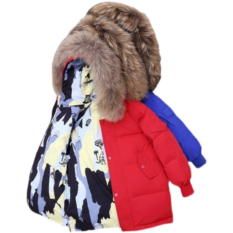 英国next dears男童羽绒服女童中长款宝宝韩版双面穿儿童加厚外套,淘宝优惠券,粉丝福利购,淘宝优惠卷