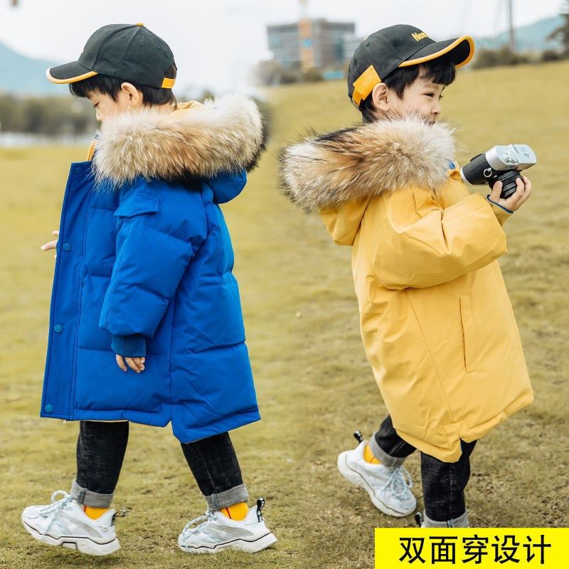 英国next dears男童羽绒服女童中长款宝宝韩版双面穿儿童加厚外套,淘宝优惠券,粉丝福利购,淘宝优惠卷