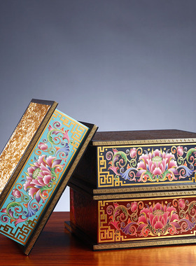 佛像底座增高珐琅彩合金圆形摆件