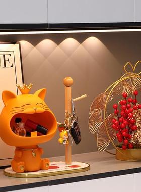 入户门口玄关钥匙收纳客厅家居装饰品摆件鞋柜乔迁新居礼物装饰