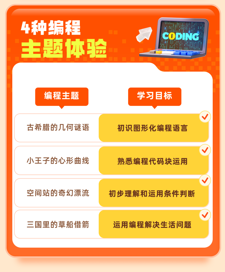 核桃编程小学生科技特长编程兴趣26次实操5日编程创作指导送礼盒