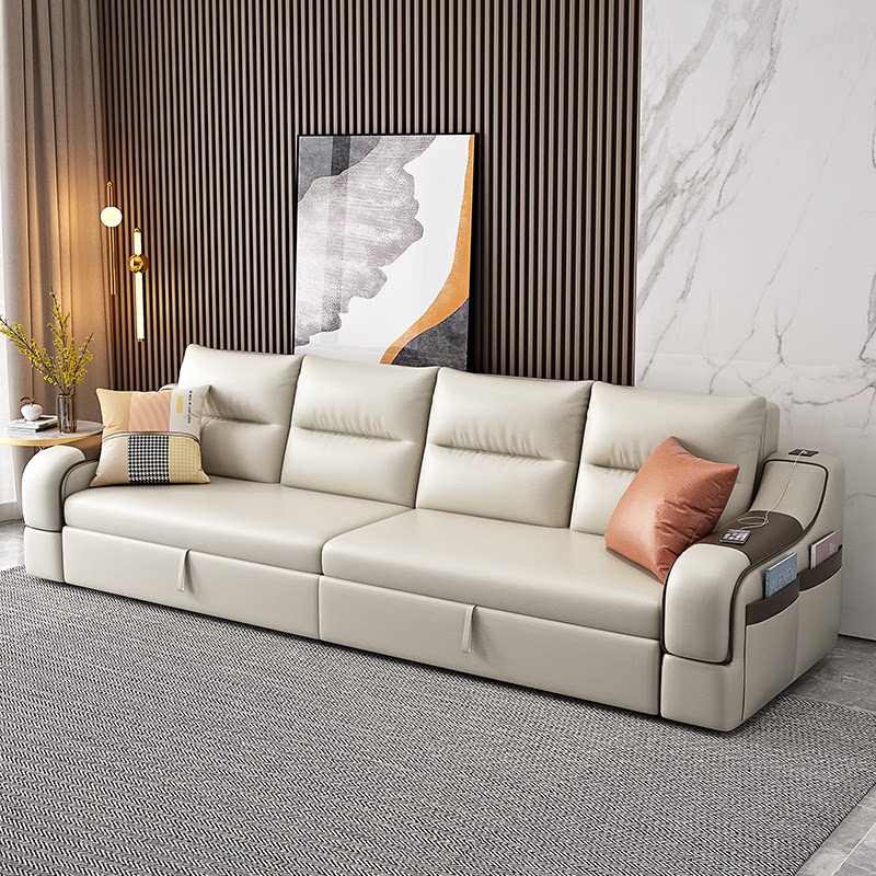 2022新款科技布小户型客厅沙发床 以梵沙发床