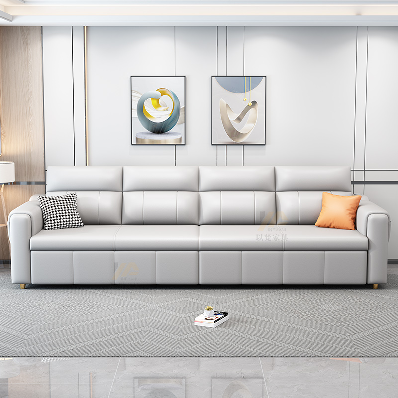 2022新款科技现代小户型大布沙发床 以梵沙发床