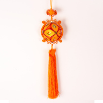 Guangxi Jingxi Zhuang Pure Handmade Embroidered Ball Ethnic Craftsmanship Gifts Swing Accessories Car J Pendant Pendant 7 New Years Eve Love Letter Things