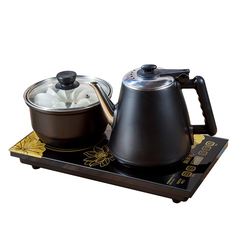 全自动底部上电热烧水壶泡茶茶台 新茶派电热水壶