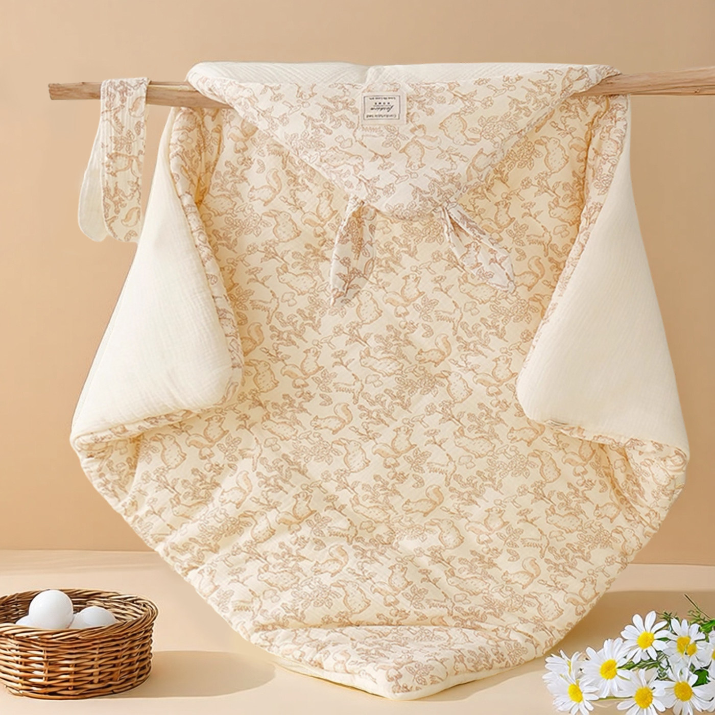 婴儿抱被初生儿产房包单宝宝包巾秋冬保暖襁褓巾新生儿冬夹棉包被,淘宝优惠券,粉丝福利购,淘宝优惠卷