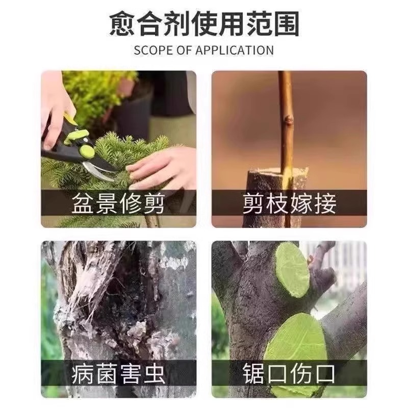 植物嫁接伤口愈合剂促活液果树木花卉盆景切口专用嫁接神器愈合剂 - 图0