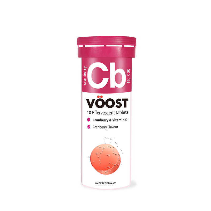 voost高浓缩蔓越莓精华泌尿泡腾片 Voost海外旗舰蔓越莓