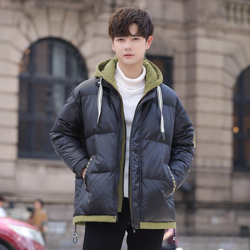 青少年15岁初高中学生12假两件羽绒服16男孩冬装外套13棉袄14棉衣,淘宝优惠券,粉丝福利购,淘宝优惠卷