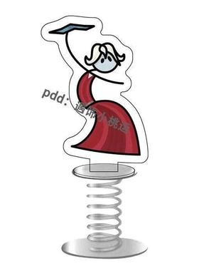 第五人格搞怪有趣立牌弹簧摇摇乐亚克力周边守夜人渔女作曲家礼物