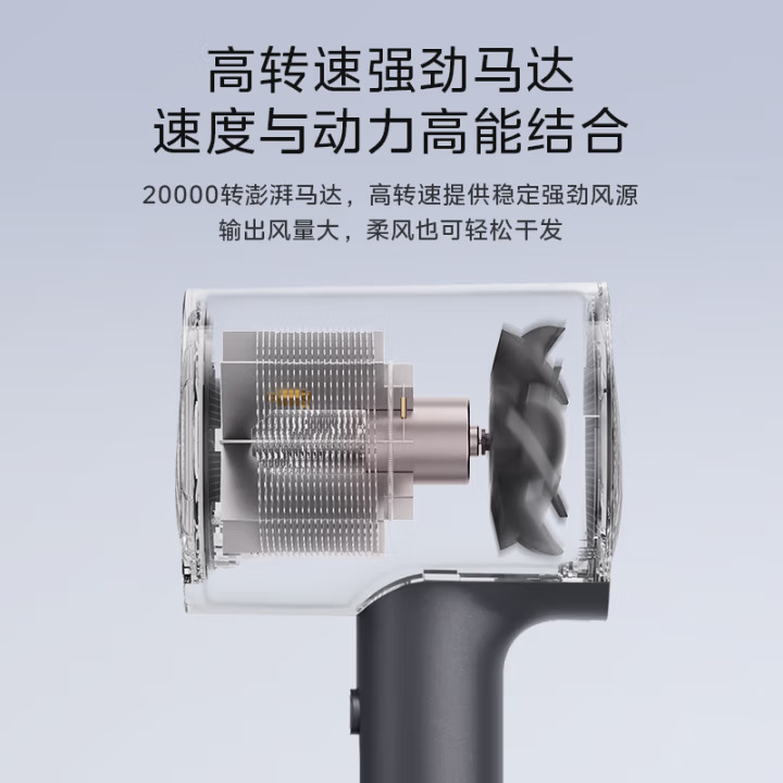 美的1.5亿负离子电吹风家用护发吹风筒吹风机AJ0503节生日礼物荐