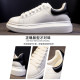 Casual white shoes, thick-soled sneakers for sports, increased height