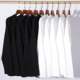 Zhejiang Zhichun Clothing Gram ຫນັກດູໃບໄມ້ລົ່ນຜ້າຝ້າຍສີແຂງເສື້ອແຂນຍາວຂອງແມ່ຍິງຄໍຄໍ Loose Bottoming ເສື້ອຜູ້ຊາຍແລະແມ່ຍິງຫນາ
