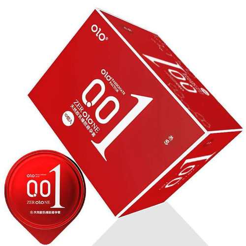【锐先生】OLO玻尿酸001超薄安全套1用情趣用品性爱润滑火热套 - 图2
