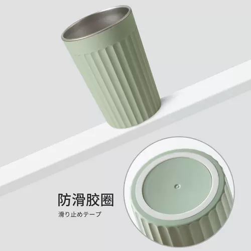 Японский ополаскиватель для рта из нержавеющей стали для домашнего использования, детская зубная щетка для влюбленных, простой и элегантный дизайн